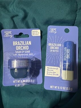 Spa Luxury - Brazilian Orchid Sugar Lip Scrub & Lip Butter